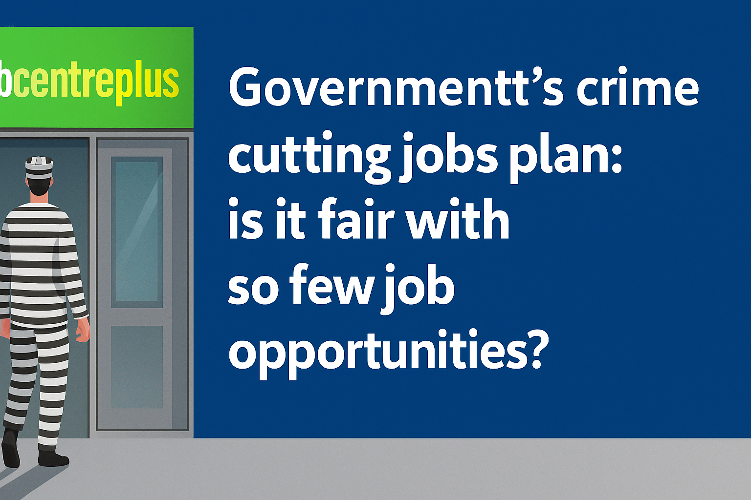 Crime-cutting jobs plan analysis - success story or systemic failure in employment policy