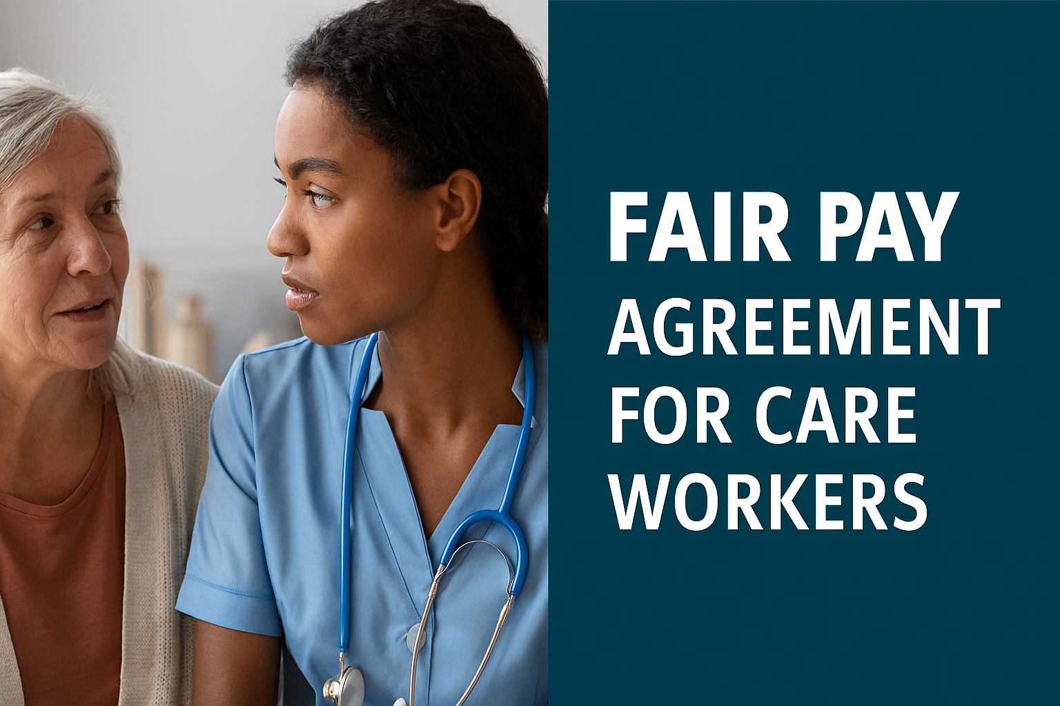 Fair Pay Agreement for Care Workers - £500 million investment to transform social care conditions