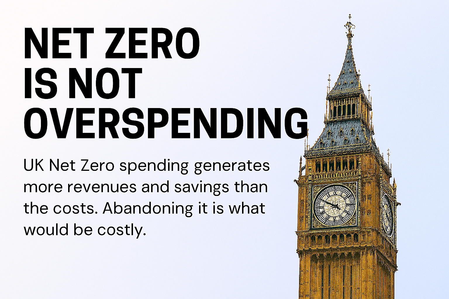 Net Zero economics - analyzing costs versus profits and long-term savings