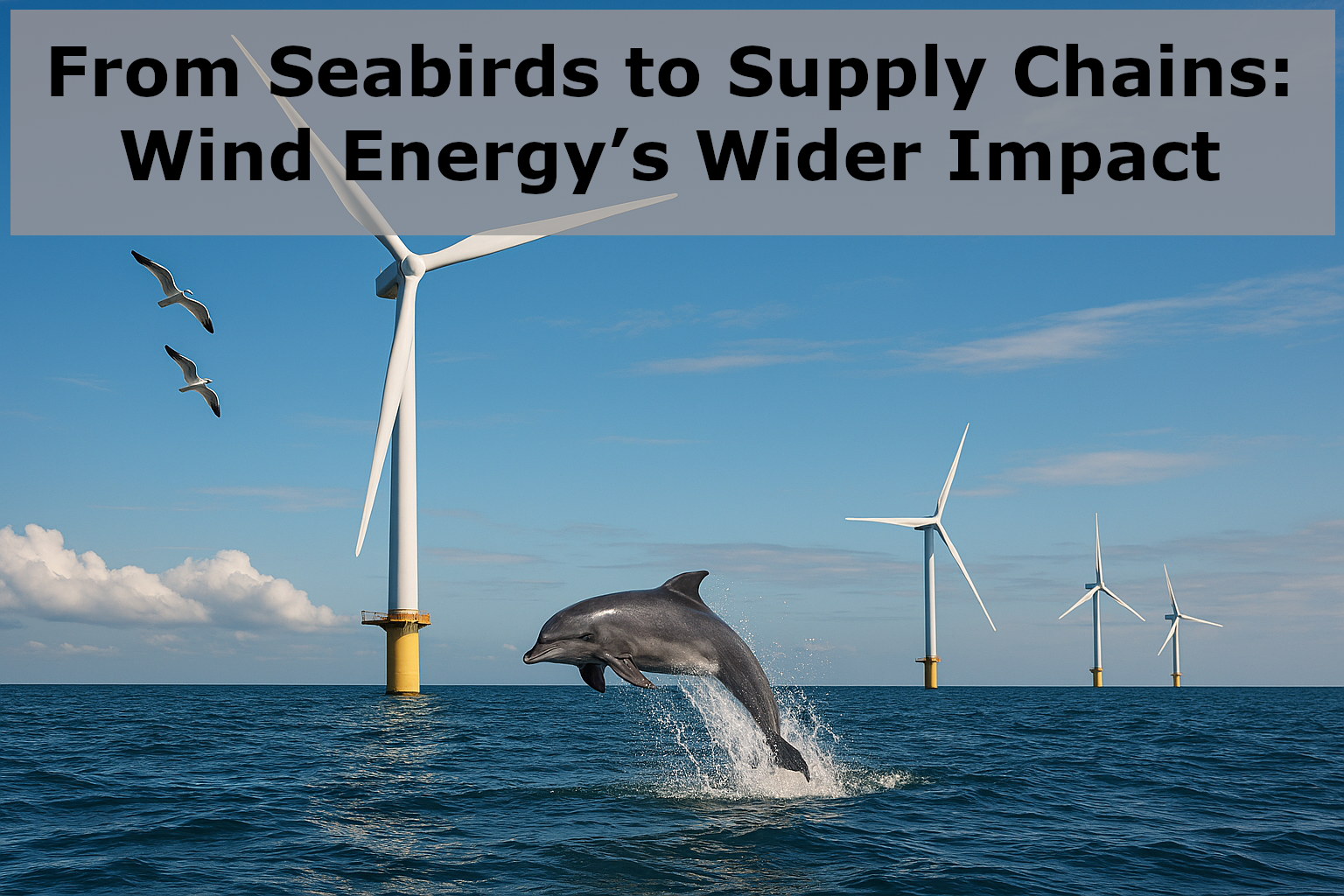 Offshore windfarms creating marine protected areas and supporting biodiversity recovery in UK waters