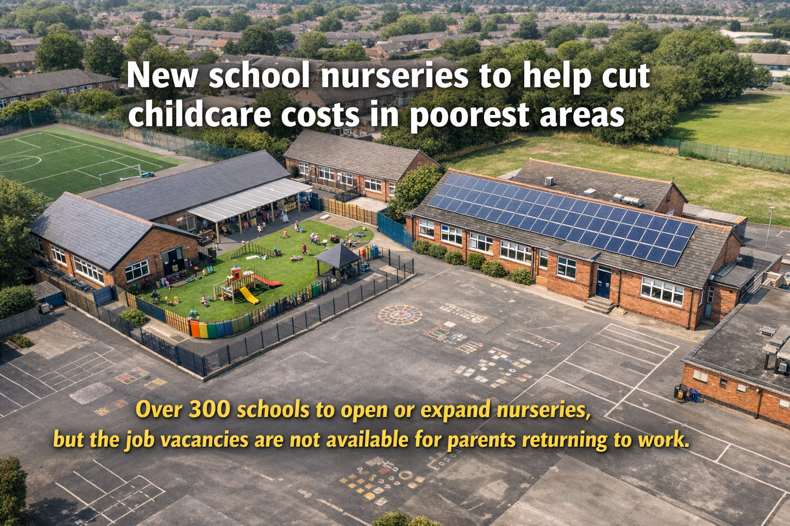 School based nursery expansion to cut childcare costs in deprived areas - March 2026