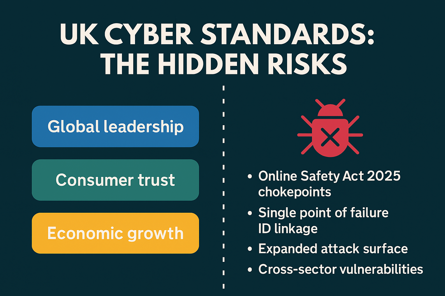 UK cyber standards analysis - hidden risks and attack surface expansion