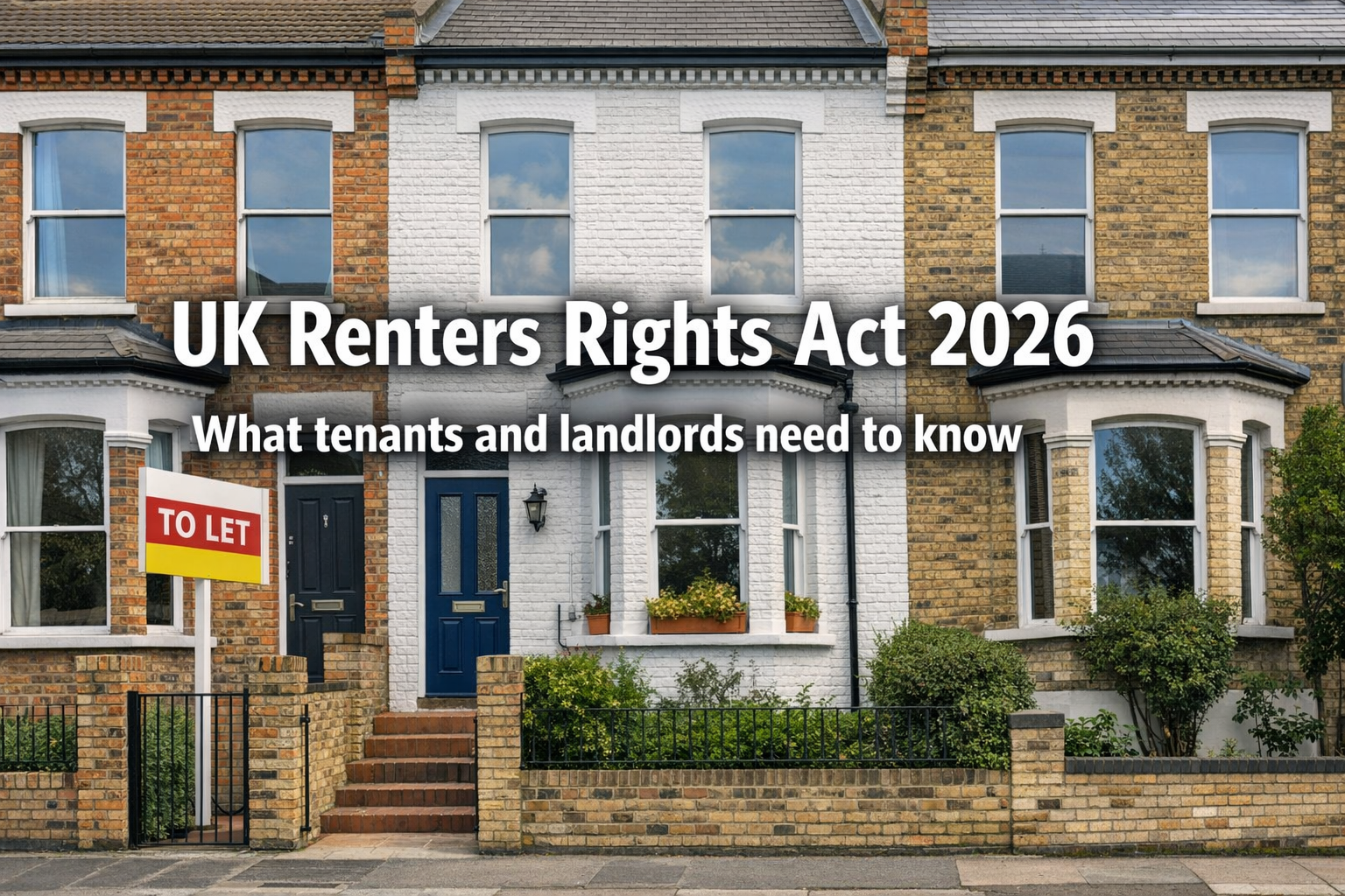 UK Renters Rights Act 2026 - What tenants and landlords need to know