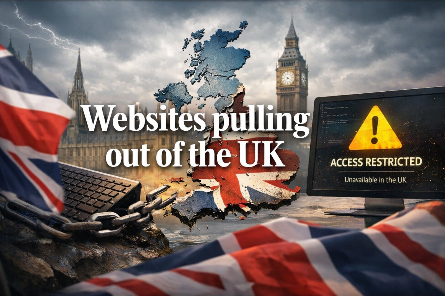 Websites pulling out of the UK - Online Safety Act March 2026