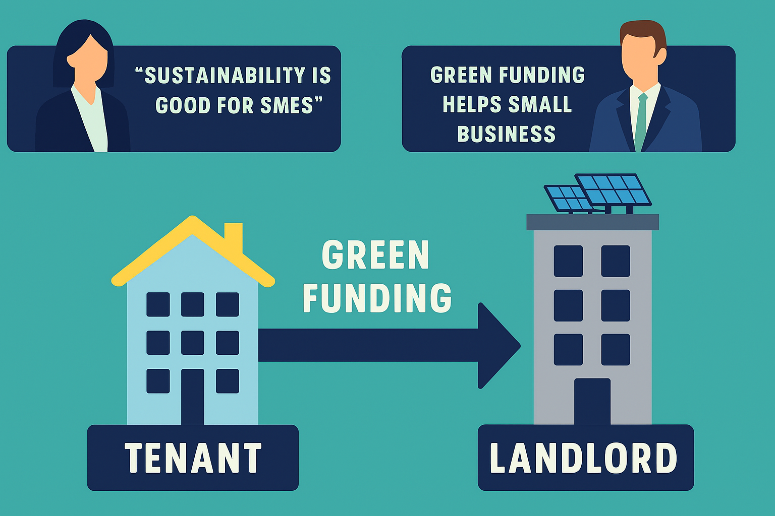 Analysis of SME energy efficiency funding and commercial property dynamics