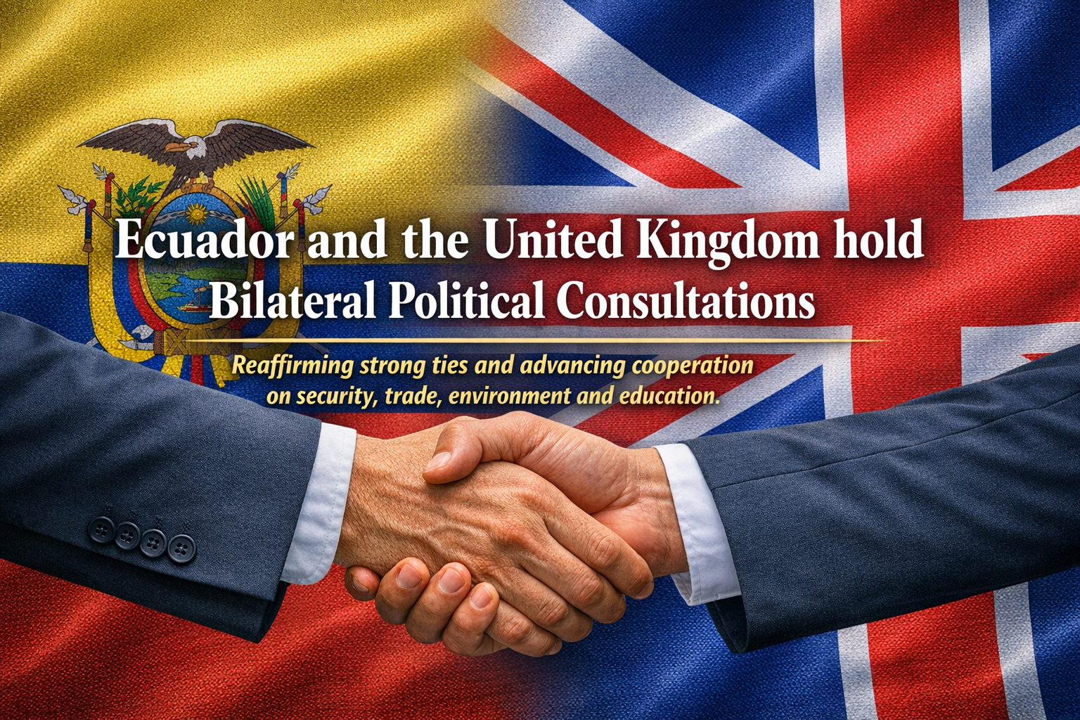 UK and Ecuador hold their first Bilateral Political Consultation in London, March 2026