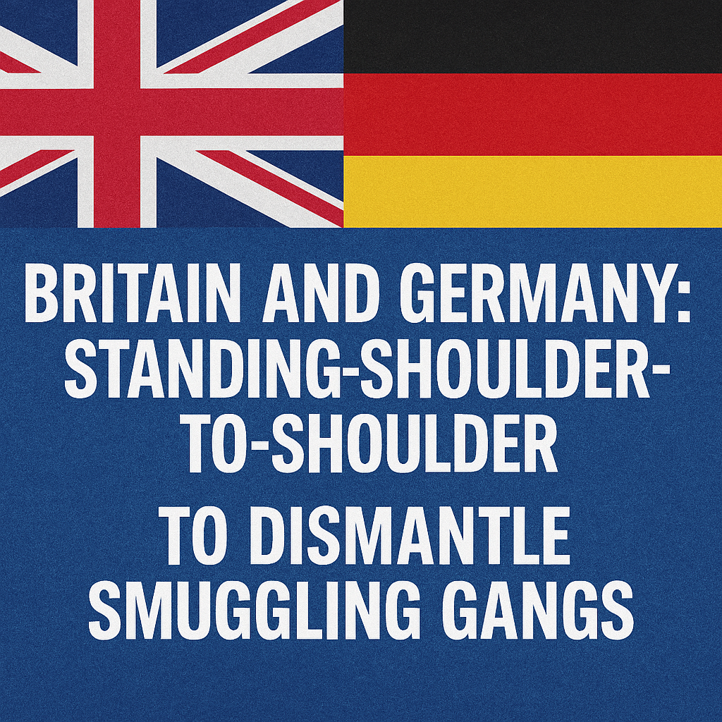 UK-Germany cooperation on tackling small boat crossings and smuggling gangs